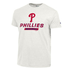 White Philadelphia Phillies Champion Ultimate Tri-blend T-Shirt