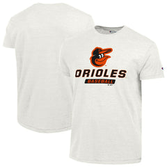 White Baltimore Orioles Champion Ultimate Tri-blend T-Shirt