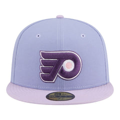 NHL Philadelphia Flyers New Era Lavender Bloom 59FIFTY Fitted Hat