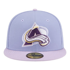 NHL Colorado Avalanche New Era Lavender Bloom 59FIFTY Fitted Hat