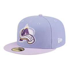NHL Colorado Avalanche New Era Lavender Bloom 59FIFTY Fitted Hat