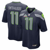 Jaxon Smith-Njigba Super Bowl LX Patch Game Jersey - Seattle Seahawks Jerseys