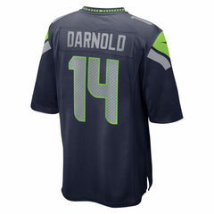 Sam Darnold Super Bowl LX Patch Game Jersey - Seattle Seahawks Jerseys