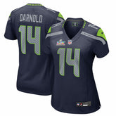 Sam Darnold Women's Super Bowl LX Patch Game Jersey - Seattle Seahawks Jerseys