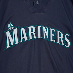 Navy Ichiro Suzuki Seattle Mariners Mitchell & Ness Big & Tall Cooperstown Mesh Batting Practice Jersey