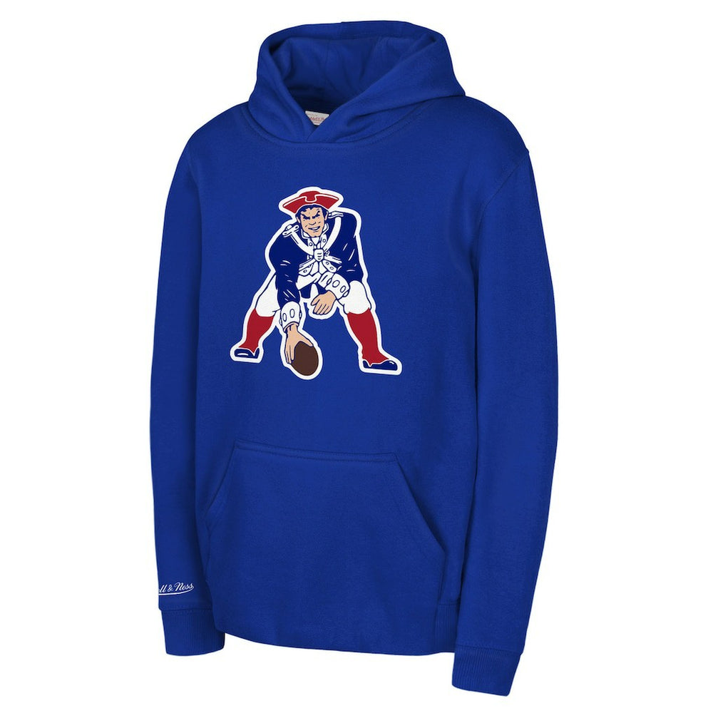 Youth Retro Logo Hoodie - New England Patriots Hoodies