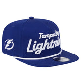 NHL Tampa Bay Lightning New Era Team Text Golfer Adjustable Hat