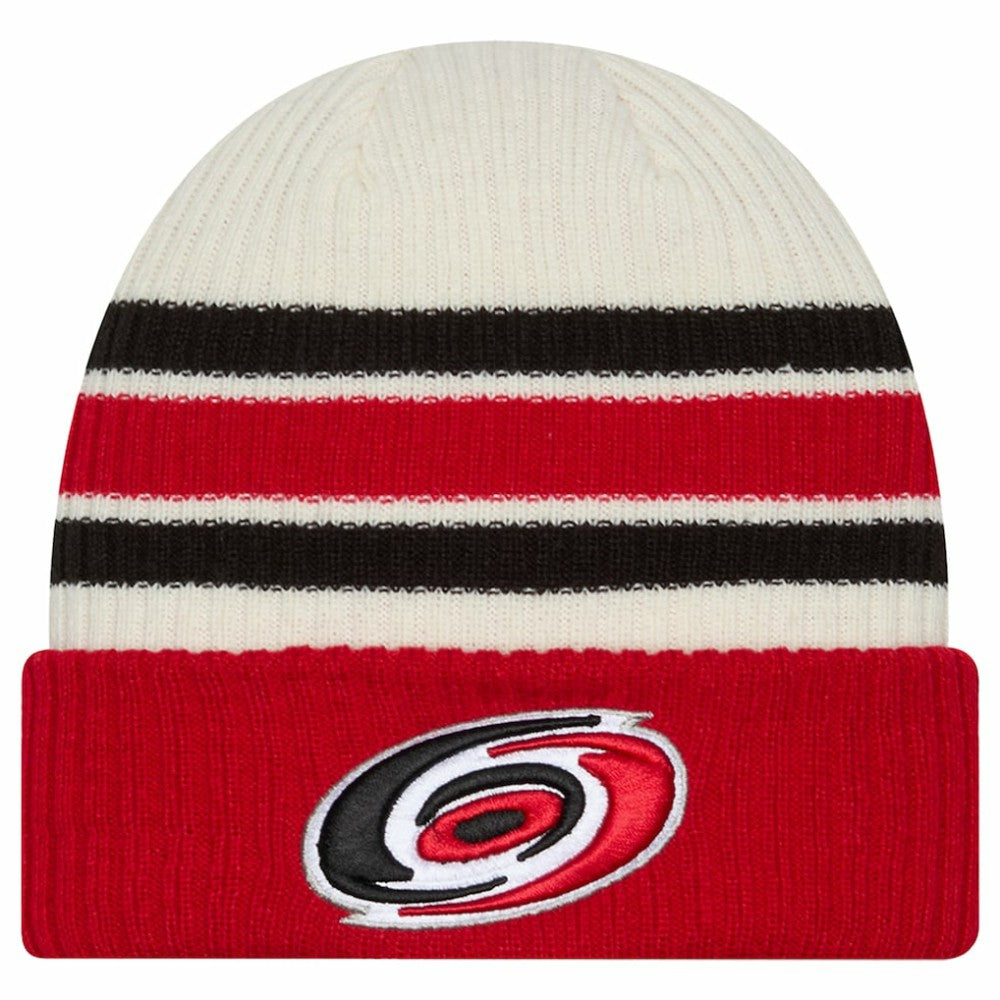 NHL Carolina Hurricanes New Era Vintage Cuffed Knit Hat