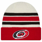 NHL Carolina Hurricanes New Era Vintage Cuffed Knit Hat
