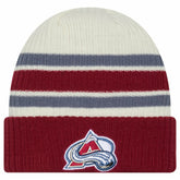 NHL Colorado Avalanche New Era Vintage Cuffed Knit Hat