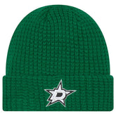 NHL Dallas Stars New Era Waffle Cuffed Knit Hat