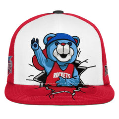 Mitchell & Ness Houston Rockets Youth Mascot Snapback Hat sale