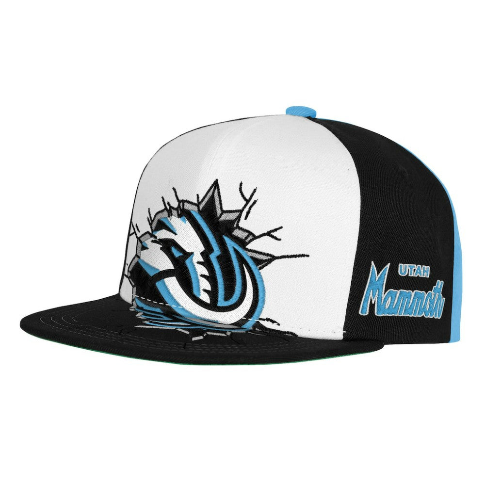 NHL Utah Mammoth Mitchell & Ness Youth Mascot Snapback Hat