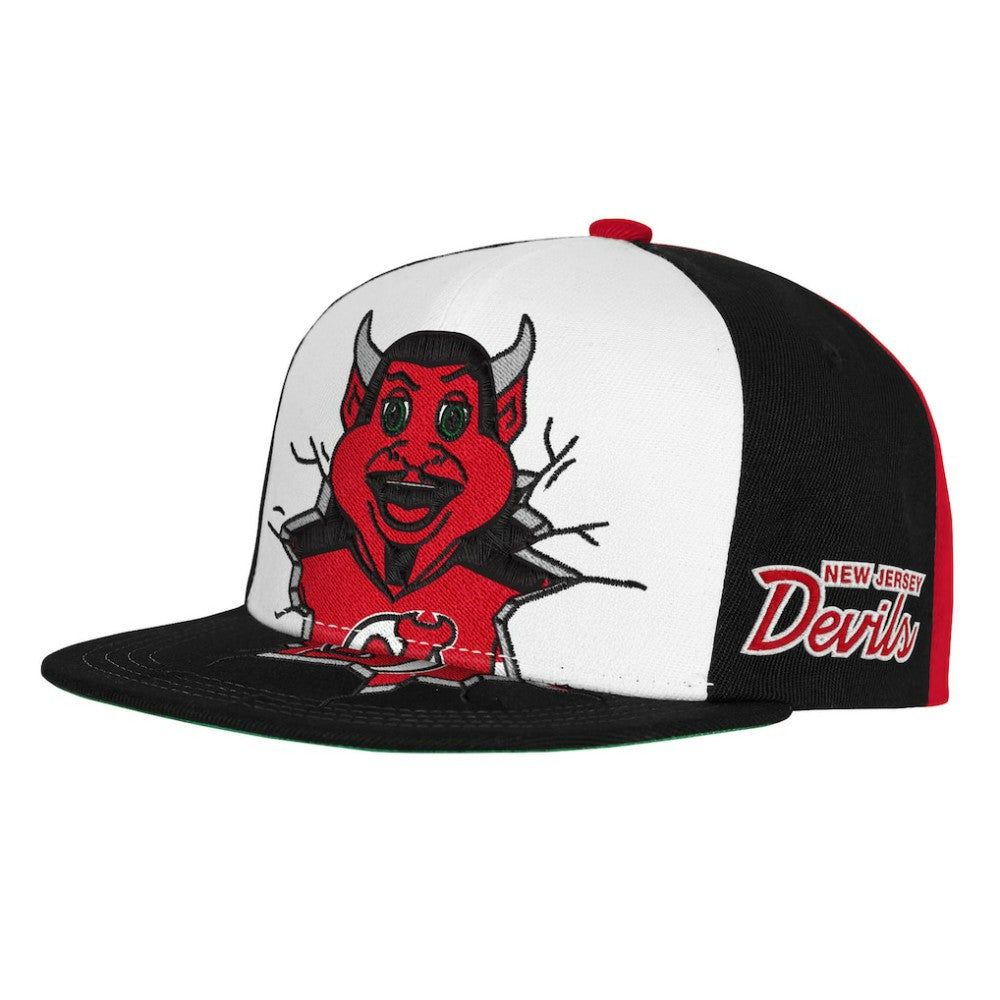 NHL New Jersey Devils Mitchell & Ness Youth Mascot Snapback Hat