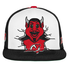 NHL New Jersey Devils Mitchell & Ness Youth Mascot Snapback Hat