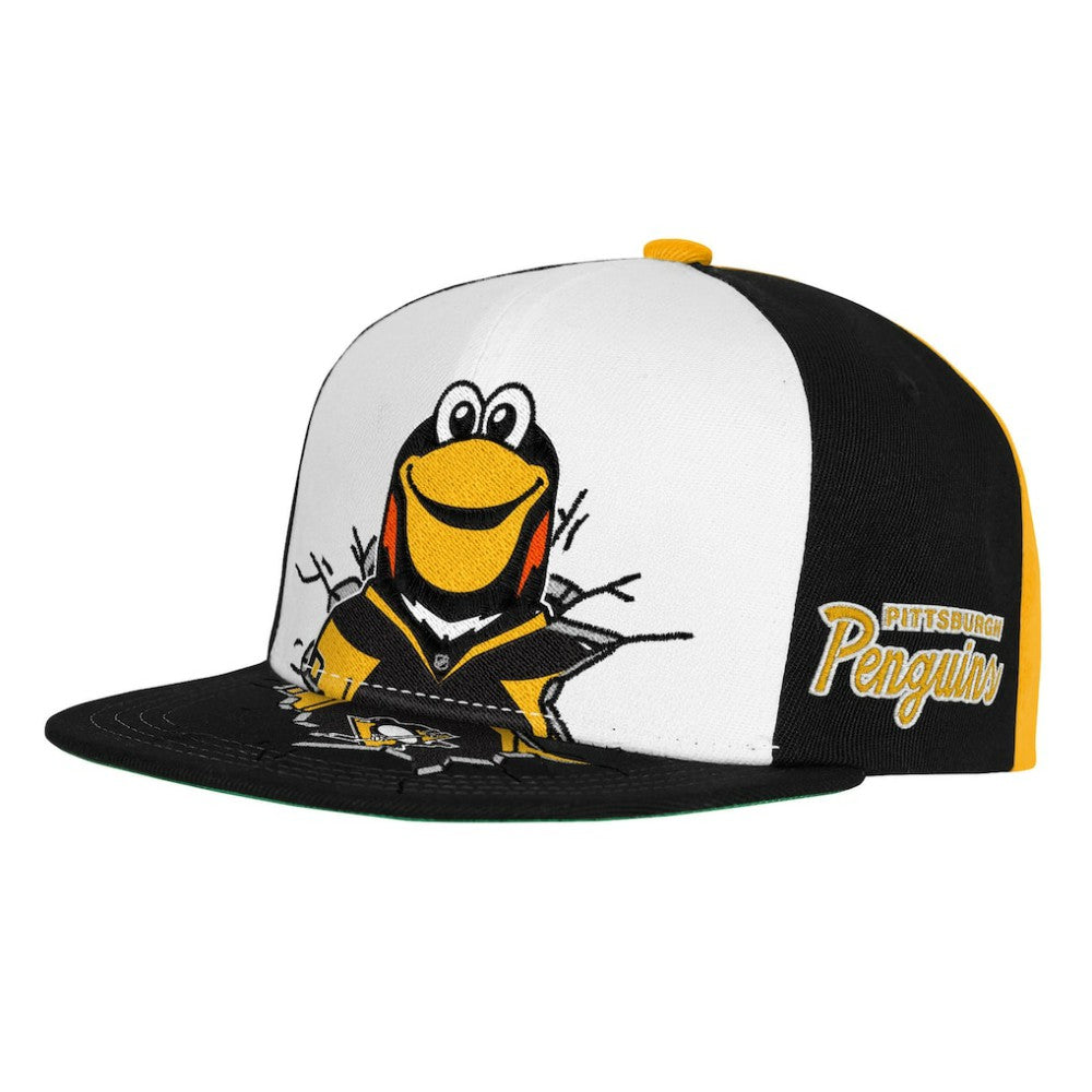 NHL Pittsburgh Penguins Mitchell & Ness Youth Mascot Snapback Hat
