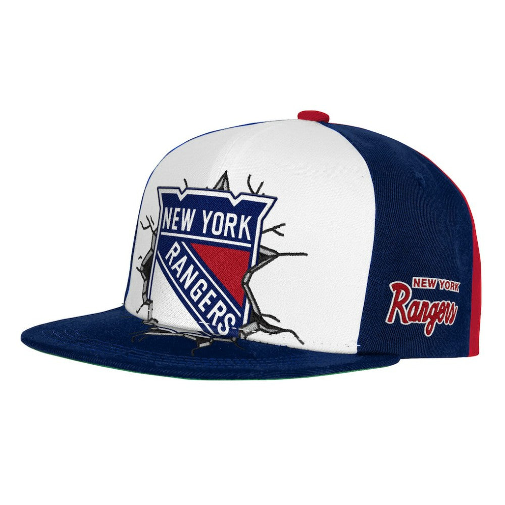NHL New York Rangers Mitchell & Ness Youth Mascot Snapback Hat
