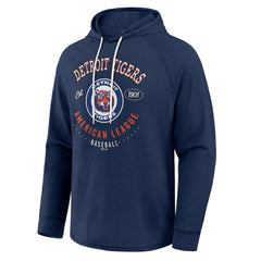 Blue Detroit Tigers Darius Rucker Collection by Fanatics Raglan Hooded Long Sleeve T-Shirt