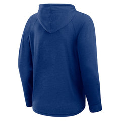Royal Chicago Cubs Darius Rucker Collection by Fanatics Raglan Hooded Long Sleeve T-Shirt