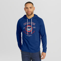 Royal Chicago Cubs Darius Rucker Collection by Fanatics Raglan Hooded Long Sleeve T-Shirt