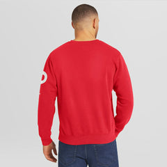 Red Philadelphia Phillies Darius Rucker Collection by Fanatics Washed Crew Neck Pullover Sweatshirt