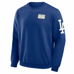 Royal Los Angeles Dodgers Darius Rucker Collection by Fanatics Washed Crew Neck Pullover Sweatshirt