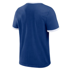 Royal Los Angeles Dodgers Darius Rucker Collection by Fanatics Washed Ringer T-Shirt