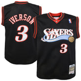 Mitchell & Ness Allen Iverson Philadelphia 76ers Youth 2000-01 Swingman Road Jersey