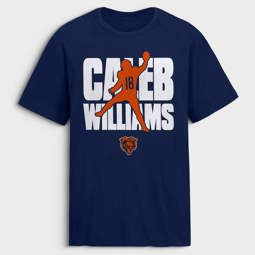 Caleb Williams Silo T-Shirt - Chicago Bears T-shirts