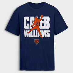 Caleb Williams Silo T-Shirt - Chicago Bears T-shirts