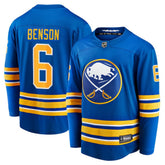 NHL Zach Benson Buffalo Sabres Fanatics Home Breakaway Jersey