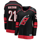 NHL Alexander Nikishin Carolina Hurricanes Fanatics Women's Home Breakaway Jersey
