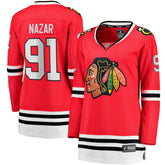 NHL Frank Nazar Chicago Blackhawks Fanatics Women's Home Breakaway Jersey