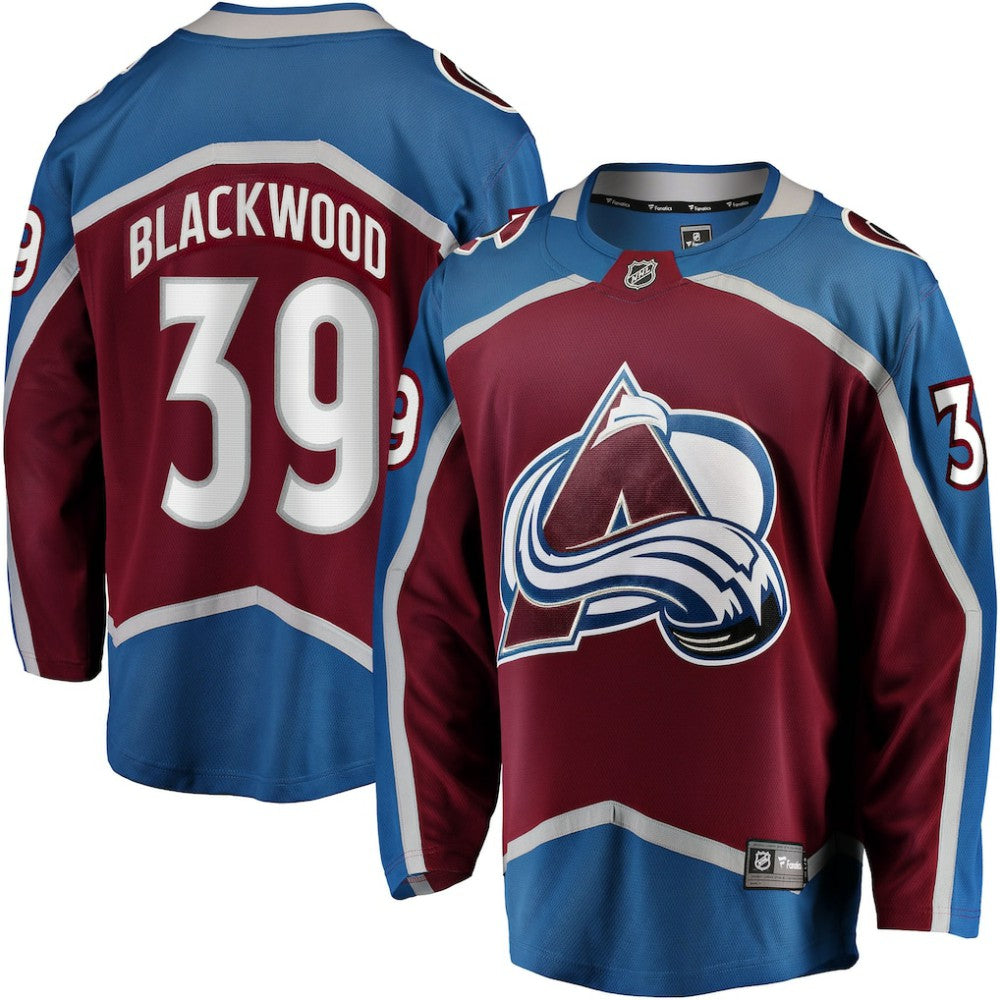 NHL Mackenzie Blackwood Colorado Avalanche Fanatics Home Breakaway Jersey