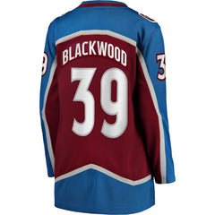NHL Mackenzie Blackwood Colorado Avalanche Fanatics Women's Home Breakaway Jersey