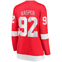NHL Marco Kasper Detroit Red Wings Fanatics Women's Home Breakaway Jersey