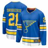 NHL Jimmy Snuggerud St. Louis Blues Fanatics Home Breakaway Jersey