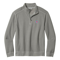 Gray Chicago Cubs Tommy Bahama Montego Bay Half-Zip Sweatshirt