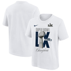 Youth Super Bowl LX Champions Lombardi Trophy T-Shirt - Seattle Seahawks T-shirts