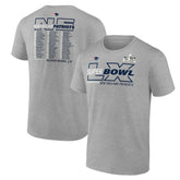 Super Bowl LX Big & Tall Roster T-Shirt - New England Patriots T-shirts