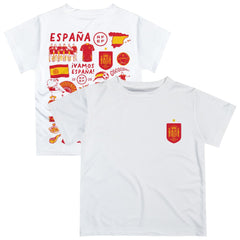 Spain National Team Vive La Fete Youth Impressions Artwork T-Shirt
