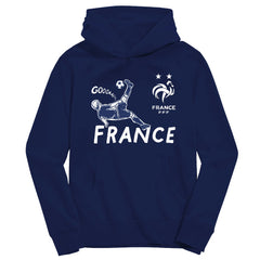 France National Team Vive La Fete Youth Chilena Style Hoodie