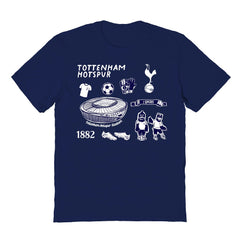 Tottenham Hotspur Vive La Fete Youth Impressions Icons T-Shirt