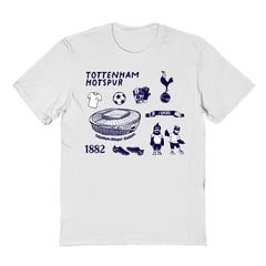 Tottenham Hotspur Vive La Fete Youth Impressions Icons T-Shirt