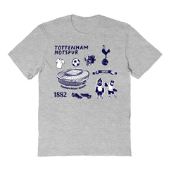 Tottenham Hotspur Vive La Fete Youth Impressions Icons T-Shirt