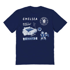 Chelsea Vive La Fete Youth Impressions Icons T-Shirt