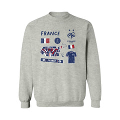 France National Team Vive La Fete Women's Impressions Icons Sweatshirt