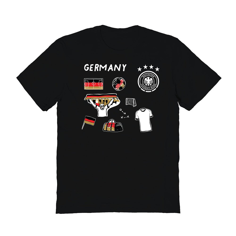 Germany National Team Vive La Fete Women's Impressions Icons T-Shirt