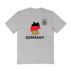 Germany National Team Vive La Fete Adult Map Style T-Shirt