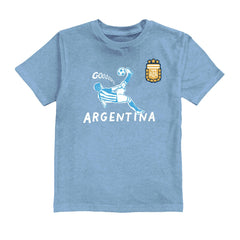 Julián Álvarez Argentina National Team Vive La Fete Youth Player Name & Number Chilena Style T-Shirt